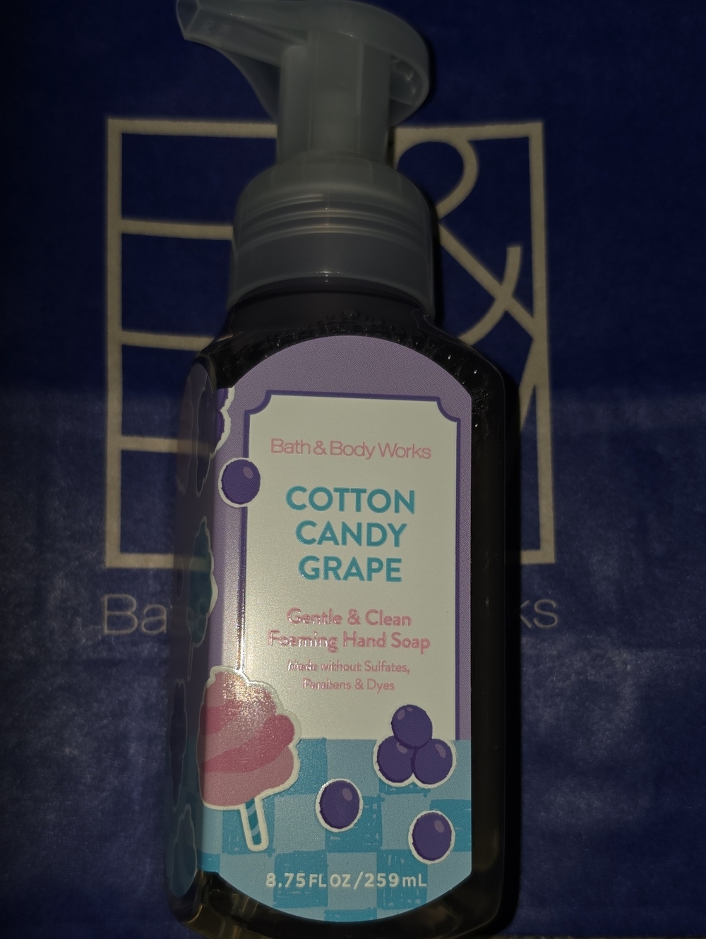 Bath & Body Works Cotton Candy Grape Foaming Hand Soap